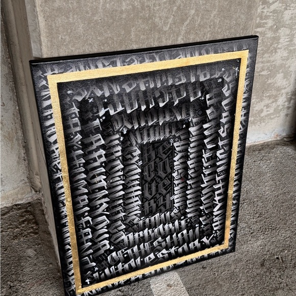 Original Art “Recovery” by Independent Artist Mixed Media on Canvas 24x30 - Picture 4 of 5